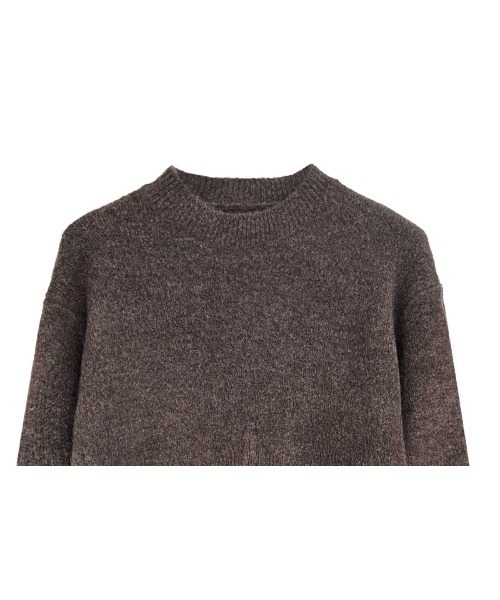 Beststore(ベストストア)の「ショート丈ジップ付きニットトップス(ニット/セーター・レディース・ブラック/グレー/ブラウン/ホワイト・FREE)」の21枚目の写真