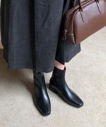 ONEP STAR（ワンピスター）の「サイドジップ付きショートブーツ（ブーツ）」