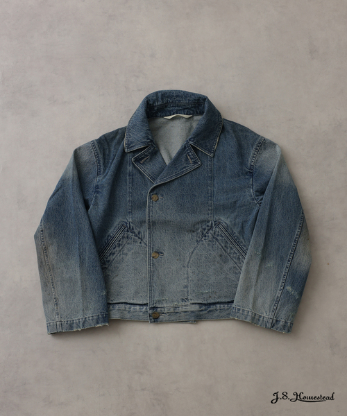 JOURNAL STANDARD J.S HOMESTEAD(ジャーナルスタンダードホームステッド)の「J.S.Homestead / ブリッジ デニム ジャケット(デニムジャケット・メンズ・コバルトブルー/ブラック系その他・MEDIUM/LARGE)」の1枚目の写真