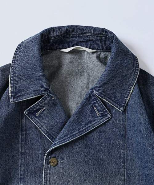 JOURNAL STANDARD J.S HOMESTEAD(ジャーナルスタンダードホームステッド)の「J.S.Homestead / ブリッジ デニム ジャケット(デニムジャケット・メンズ・コバルトブルー/ブラック系その他・MEDIUM/LARGE)」の5枚目の写真