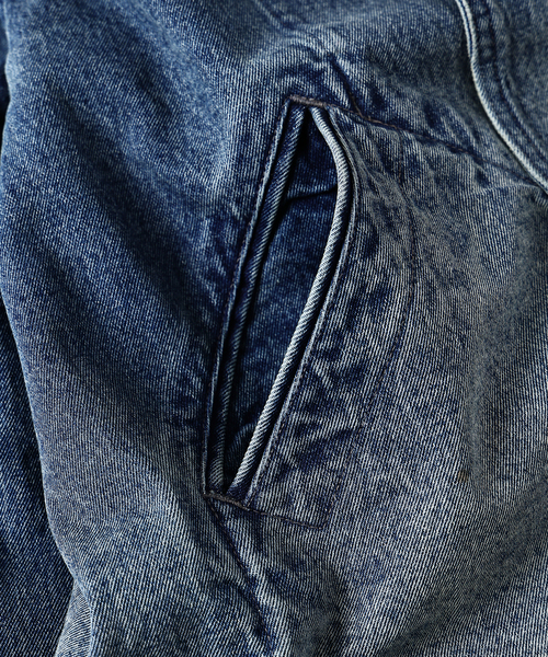 JOURNAL STANDARD J.S HOMESTEAD(ジャーナルスタンダードホームステッド)の「J.S.Homestead / ブリッジ デニム ジャケット(デニムジャケット・メンズ・コバルトブルー/ブラック系その他・MEDIUM/LARGE)」の7枚目の写真
