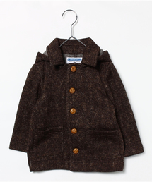 CIAOPANIC TYPY | プリントフリースショールフードコート(ブルゾン)