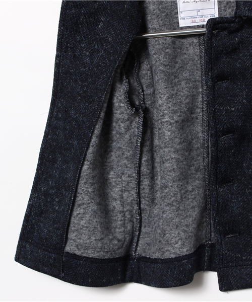 CIAOPANIC TYPY（チャオパニックティピー）の「プリントフリースショールフードコート（ブルゾン・キッズ・ネイビー/グレー/ブラウン・105/135/125/115/95）」の10枚目の写真