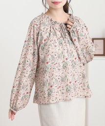 A.N.L（エーエヌエル　レーベル）の「A.N.L 2WAYペイズリー柄ブラウス（シャツ/ブラウス）」