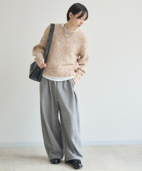 ポンポンヤーンプルオーバー（ニット/セーター）｜Paradise Picnic