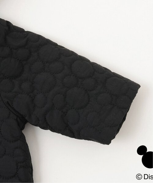 petit main（プティマイン）の「【Disney】キルティングジャンプスーツ（ロンパース・キッズ・ブラック/オフホワイト・80ｃｍ/70cm）」の3枚目の写真