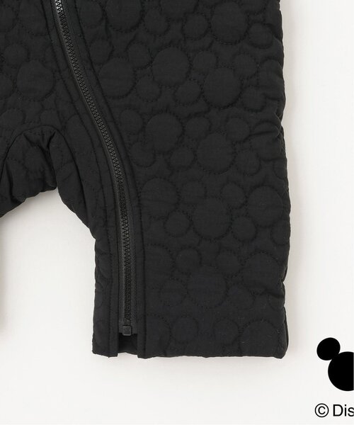 petit main（プティマイン）の「【Disney】キルティングジャンプスーツ（ロンパース・キッズ・ブラック/オフホワイト・80ｃｍ/70cm）」の4枚目の写真