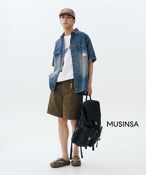 HAH ARCHIVE（ハーアーカイブ）の「[After Pray Edition] 2-Pocket Nylon Cargo Rucksack (Black&Nickel)（バックパック/リュック・メンズ・その他・FREE）」の8枚目の写真