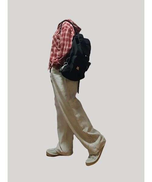HAH ARCHIVE（ハーアーカイブ）の「[After Pray Edition] 2-Pocket Nylon Cargo Rucksack (Black&Nickel)（バックパック/リュック・メンズ・その他・FREE）」の19枚目の写真