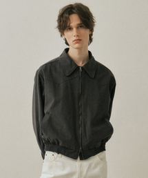 WEDNESDAY OASIS（ウェンズデーオアシス）の「ダストウェスタントラッカージャケット_CHARCOAL(W25-OT07)（デニムジャケット）」