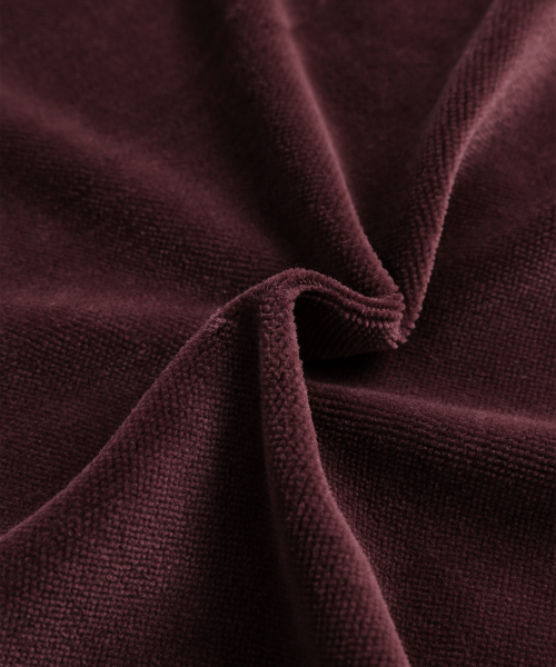 MENASOO（ミナス）の「Applique Velour Sweatshirt_Burgundy（スウェット・レディース・バーガンディー・F）」の18枚目の写真