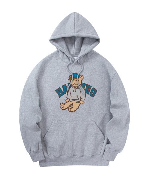 RADINEO(ラディネオ)の「フラッフィーベアフードパーカーグレー(パーカー・メンズ・その他・LARGE/MEDIUM/X-LARGE)」の1枚目の写真