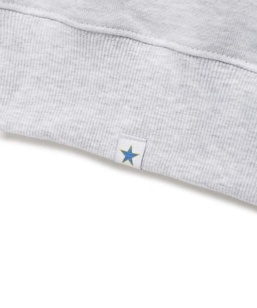 Cavish(カビシ)の「CITY BLUES SWEATSHIRT LIGHT GREY(CV2ESUM441A)(スウェット・レディース・ライトグレー・LARGE/MEDIUM/SMALL/X-LARGE)」の6枚目の写真
