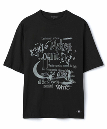 ヴィンテージコラージュTシャツ_BLACK