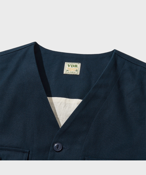 VDR（ブイディアール）の「SHERIFF VEST [Sailor Blue]（ベスト・メンズ・その他・MEDIUM/LARGE/X-LARGE）」の3枚目の写真