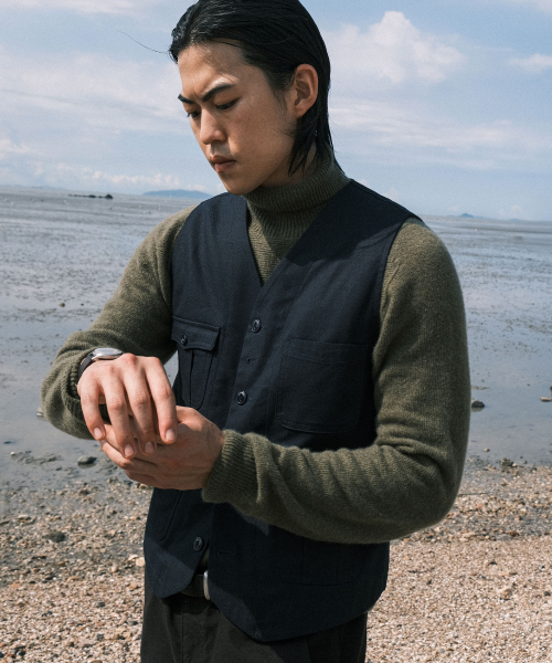 VDR（ブイディアール）の「SHERIFF VEST [Sailor Blue]（ベスト・メンズ・その他・MEDIUM/LARGE/X-LARGE）」の6枚目の写真