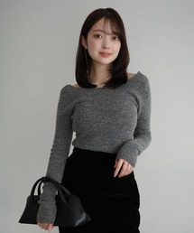 ジオメトリックレースダブルジャケット（テーラードジャケット