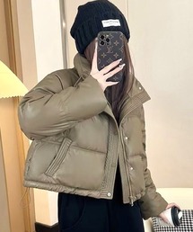 CANVAS+（キャンバスプラス）の「【CANVAS＋】スタンド中綿ジャケット（ダウンジャケット/コート）」