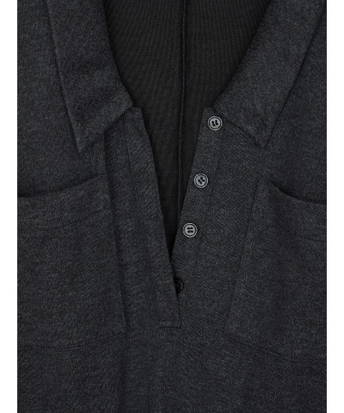 Ameri（アメリ）の「RELAX DRAWSTRING SWEAT DRESS（ワンピース）」 - WEAR