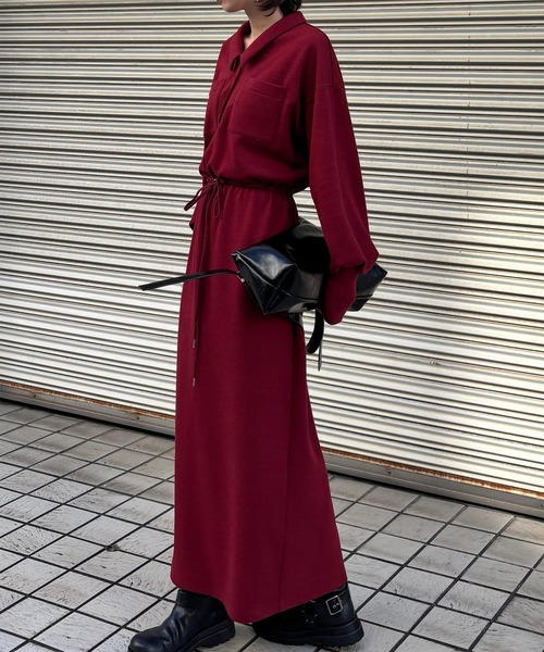 RELAX DRAWSTRING SWEAT DRESS（ワンピース）｜Ameri（アメリ）の