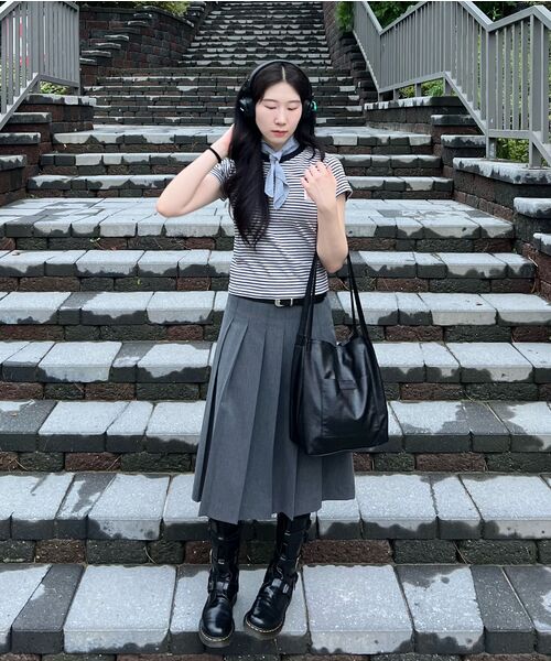 FASCIERA（ファシエラ）の「エイライングロッシーショルダーバッグ_Cリブラ02（ショルダーバッグ・レディース・ブラック/クリーム/チョコ/イエローゴールド・FREE）」の14枚目の写真
