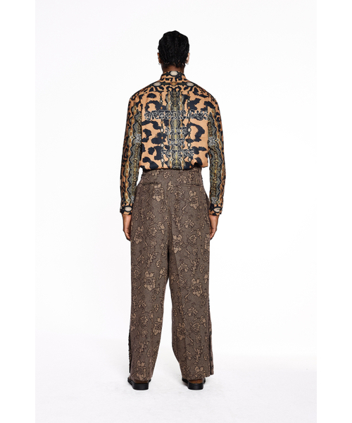 GREEDILOUS(グリディアス)の「Leopard Slogan Long Sleeve Shirt(シャツ/ブラウス・メンズ・その他・S/M/L/XS)」の3枚目の写真