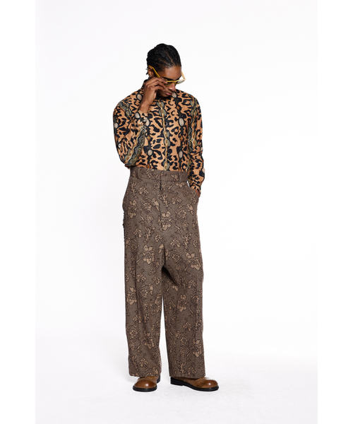 GREEDILOUS(グリディアス)の「Leopard Slogan Long Sleeve Shirt(シャツ/ブラウス・メンズ・その他・S/M/L/XS)」の5枚目の写真