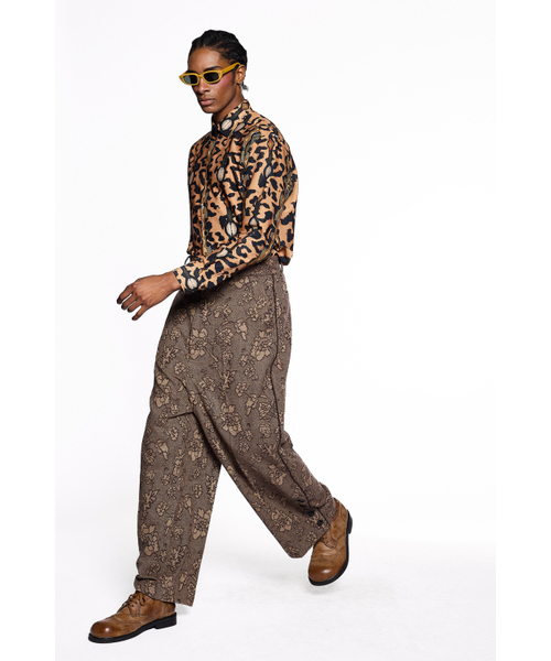 GREEDILOUS(グリディアス)の「Leopard Slogan Long Sleeve Shirt(シャツ/ブラウス・メンズ・その他・S/M/L/XS)」の8枚目の写真