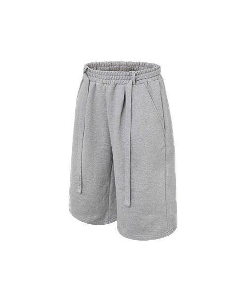 CHILLSA(チルサ)の「4-season Belted Bermuda Pants_Melange Gray(その他パンツ・レディース・ライトグレー・1/2)」の1枚目の写真