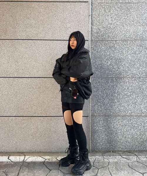 OPUS 0012(オーパス0012)の「Op. 10 KLEPTO DENIM BAG BLACK(ショルダーバッグ・レディース・その他・FREE)」の7枚目の写真