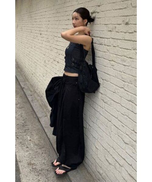 OPUS 0012(オーパス0012)の「Op. 10 KLEPTO DENIM BAG BLACK(ショルダーバッグ・レディース・その他・FREE)」の14枚目の写真