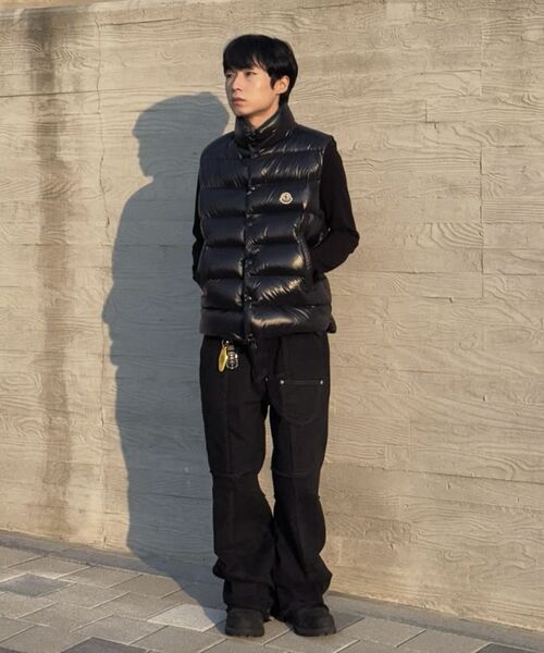 PHOS333(フォースサンサンサン)の「Double Pocket Incision Jeans/Black(デニムパンツ・レディース・その他・MEDIUM/LARGE)」の7枚目の写真