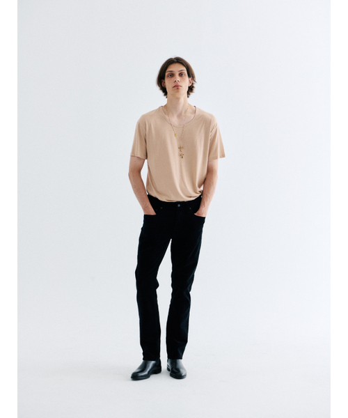 GOZER(ゴーザー)の「UNDER HALF T-SHIRT_LIGHT BEIGE(Tシャツ/カットソー・メンズ・ベージュ・SMALL/MEDIUM/LARGE/X-LARGE)」の4枚目の写真