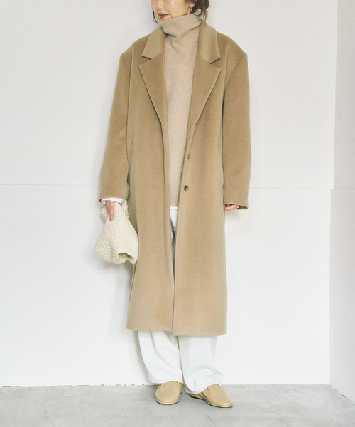 セール】WORSTED BEAVER CHESTER コート（チェスターコート）｜Plage