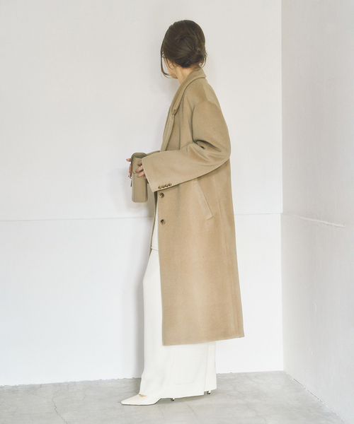 セール】WORSTED BEAVER CHESTER コート（チェスターコート）｜Plage