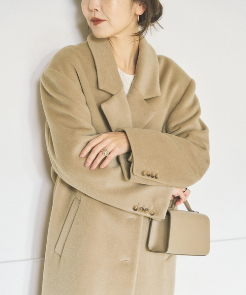 セール】WORSTED BEAVER CHESTER コート（チェスターコート）｜Plage