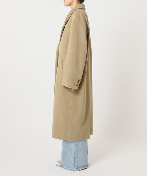 plage（プラージュ）の「WORSTED BEAVER CHESTER コート（チェスターコート・レディース・ベージュ・38/36）」の13枚目の写真