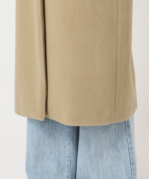 plage（プラージュ）の「WORSTED BEAVER CHESTER コート（チェスターコート・レディース・ベージュ・38/36）」の18枚目の写真