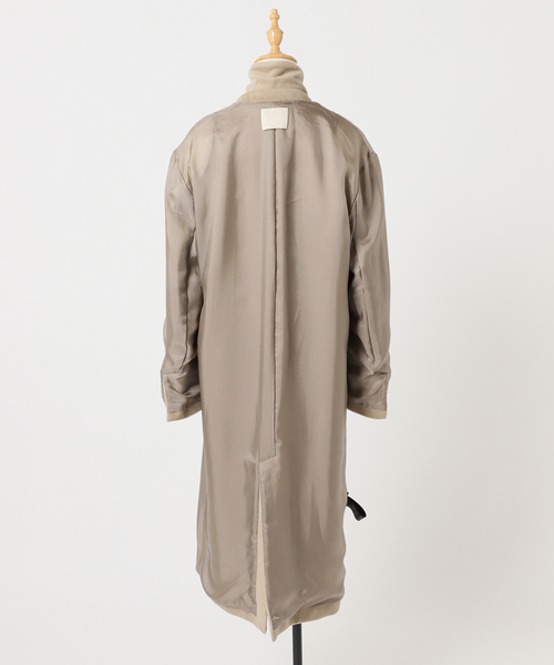 plage（プラージュ）の「WORSTED BEAVER CHESTER コート（チェスターコート・レディース・ベージュ・38/36）」の21枚目の写真