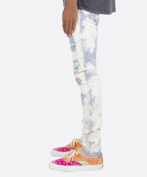 mnml/ミニマル/X409 RHINESTONE SKINNY（デニムパンツ）｜mnml