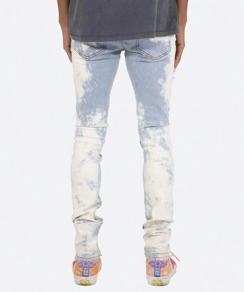 mnml(ミニマル)の「mnml/ミニマル/X409 RHINESTONE SKINNY(デニムパンツ・メンズ・ブルー・32/29/30/34/28)」の5枚目の写真
