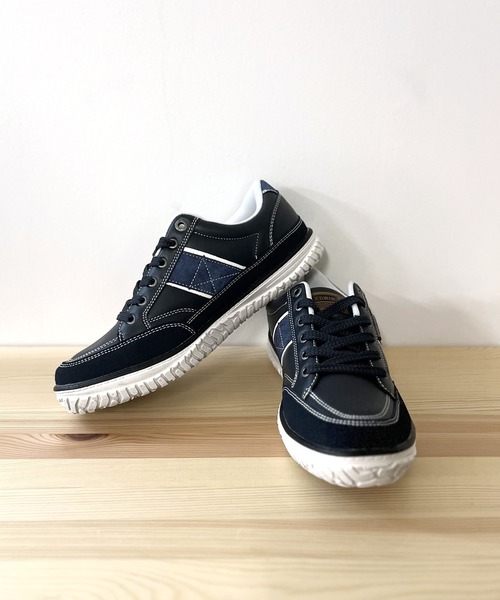 EDWIN(エドウィン)の「EDWIN 軽量・耐滑 スニーカー(スニーカー・メンズ・ホワイト/ネイビー・25cm/25.5cm/26cm/26.5cm/27cm)」の8枚目の写真