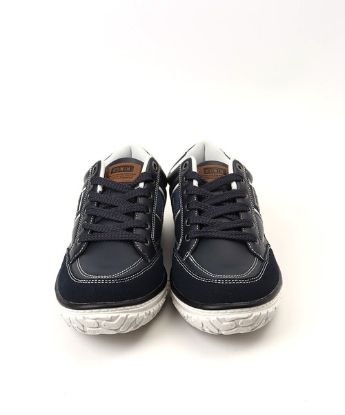 EDWIN(エドウィン)の「EDWIN 軽量・耐滑 スニーカー(スニーカー・メンズ・ホワイト/ネイビー・25cm/25.5cm/26cm/26.5cm/27cm)」の12枚目の写真