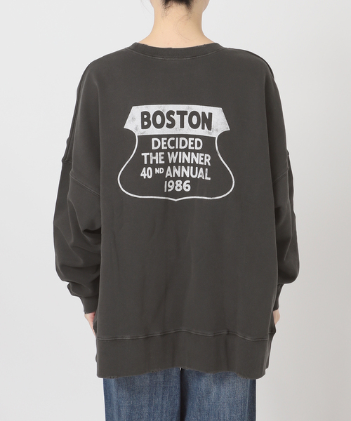 Spick & Span（スピックアンドスパン）の「SCREEN STARS/スクリーンスターズ for Spick & Span 別注オーバースウェット（スウェット・レディース・ベージュ/ブラック/ホワイト系その他・FREE）」の16枚目の写真