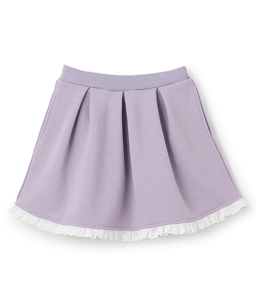 Lycee mine(リセマイン)の「【Lycee mine バレエシリーズ】【セットアップ可】タックプリーツスカート(インパン付き)(スカート・キッズ・クリーム/ベビーピンク/バイオレット/トップグレー/ライトブルー/ブラック/アイボリー・100cm/110cm/130cm/120cm/150cm/140cm)」の9枚目の写真