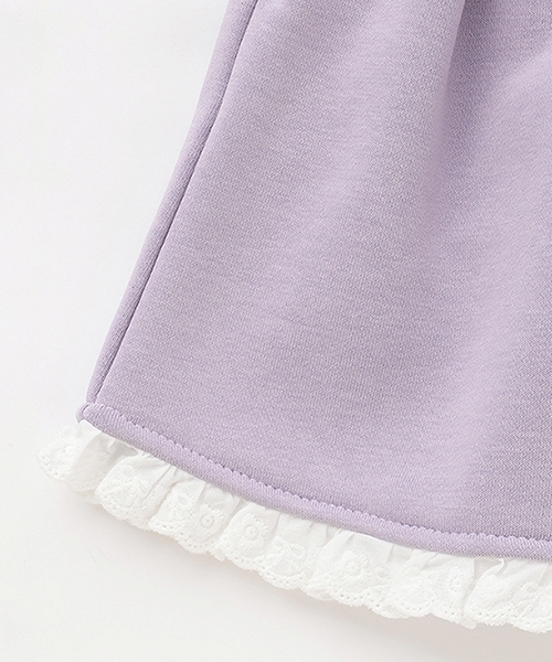 Lycee mine(リセマイン)の「【Lycee mine バレエシリーズ】【セットアップ可】タックプリーツスカート(インパン付き)(スカート・キッズ・クリーム/ベビーピンク/バイオレット/トップグレー/ライトブルー/ブラック/アイボリー・100cm/110cm/130cm/120cm/150cm/140cm)」の13枚目の写真