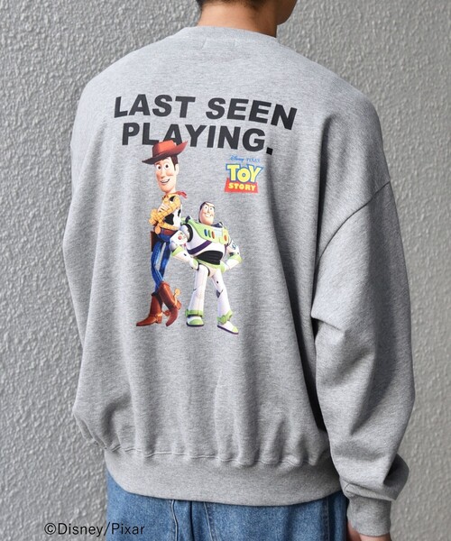 main story 8y スウェット mainstory main story スエット スウェット グレー 8y