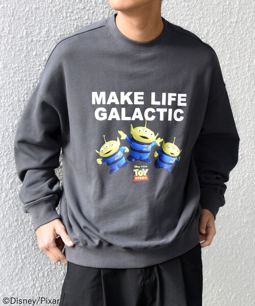 Disney(ディズニー)の「SHIPS any: <TOY STORY> グラフィック プリント スウェット◇(スウェット・メンズ・ダークグレー/ネイビー/グレー・MEDIUM/LARGE/X-LARGE)」の10枚目の写真
