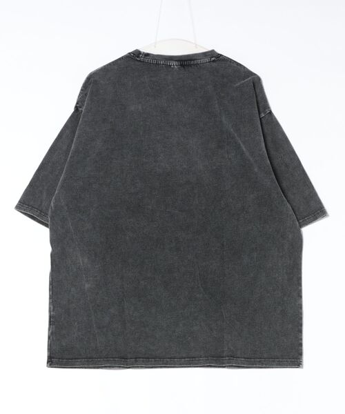 チチカカ（チチカカ）の「ロゴパッチスノーウォッシュビッグTシャツ（Tシャツ/カットソー・メンズ・チャコールグレー/ブラック・FREE）」の19枚目の写真