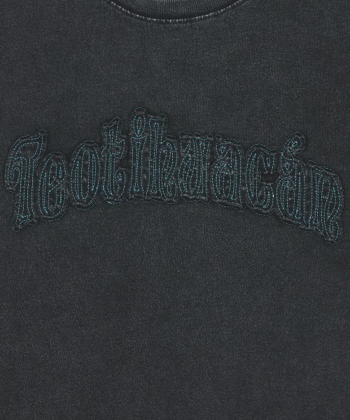 チチカカ（チチカカ）の「ロゴパッチスノーウォッシュビッグTシャツ（Tシャツ/カットソー・メンズ・チャコールグレー/ブラック・FREE）」の15枚目の写真